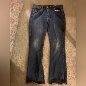 Levi's Dark Blue Boot Cut Jeans
